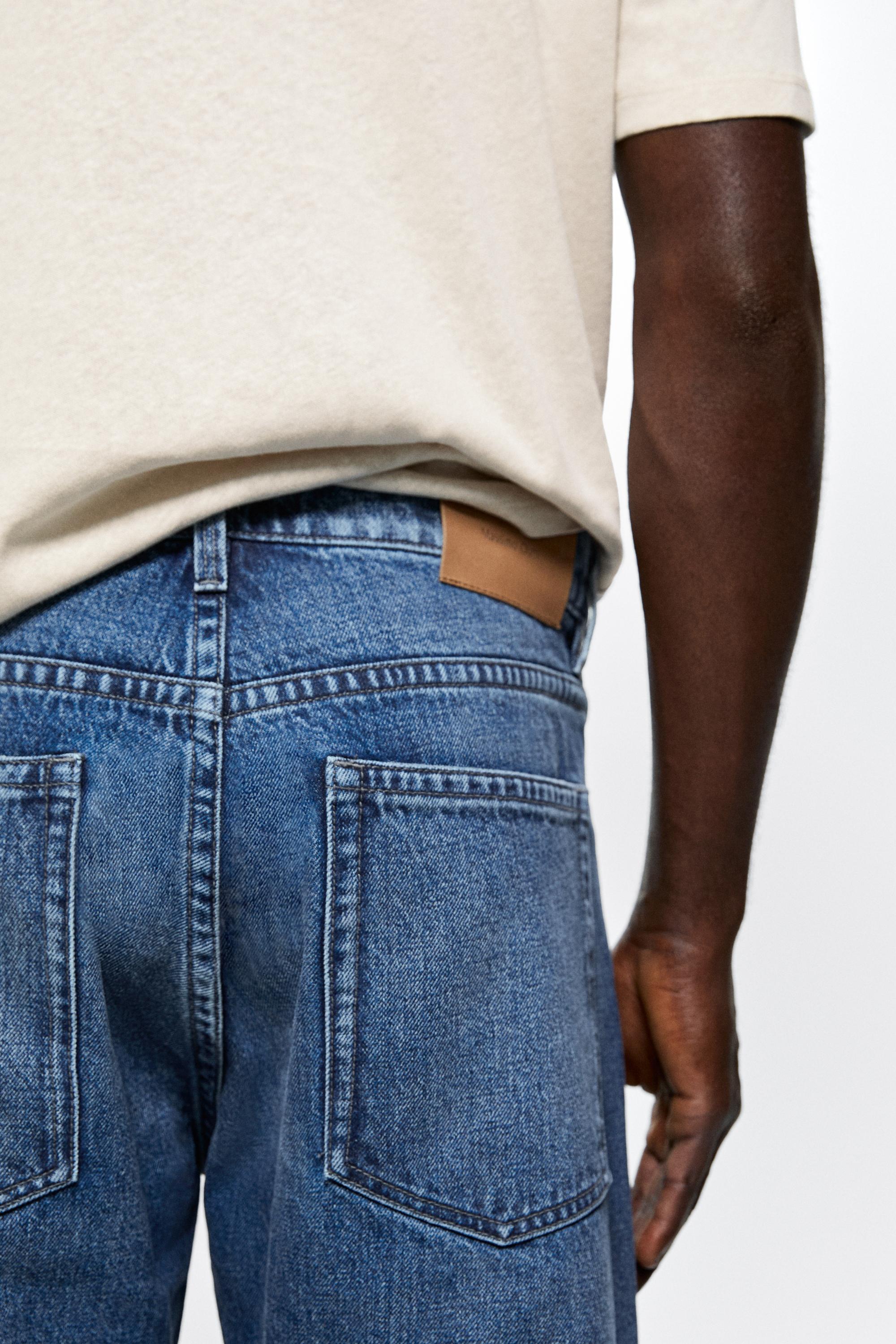 Jean relaxed fit désencollé